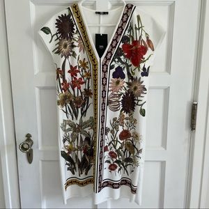 Zara Glitter Shift Cocktail Dress Size Small